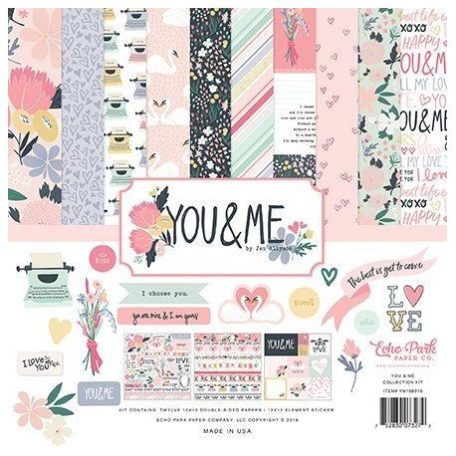 Papírkészlet 12", You & Me / Collection Kit -  (1 csomag)