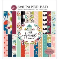  Papírkészlet 6", Our House / Paper Pads - Kétoldalas (24 lap)