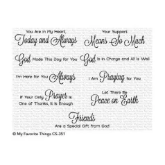   Szilikonbélyegző CS-351, Clear Stamps / Beautiful Blessings -  (1 csomag)