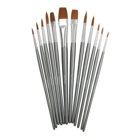 Nuvo Ecset készlet - Paint brush set (12 db)