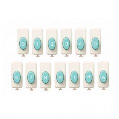   Számok, betűlyukasztó készlethez, Number & Symbol Punch Board / WRMK Punch Board (1 csomag)