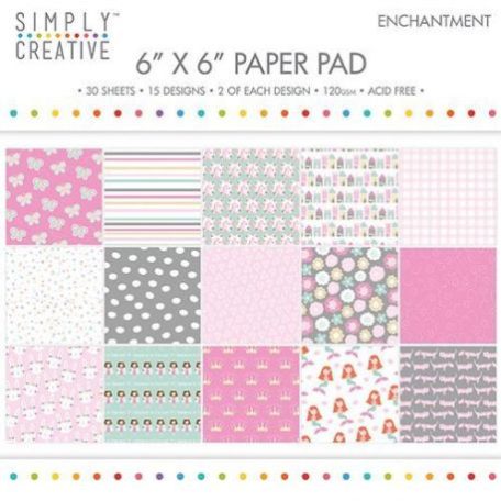Papírkészlet 6", 6x6 Inch Paper Pad / Enchantment -  (30 lap)