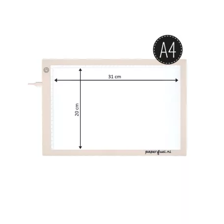 Paperfuel Átvilágító LED tábla A4 Lightpad LED (1 db)