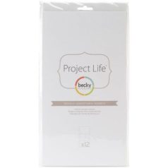   Album lapvédő, Project Life Photo Pocket Pages / Design H -  (12 db)