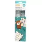 We R Makers Fém albumspirál 1" - 2,54 cm Kék / Blue - Cinch Binding wires (4 db)