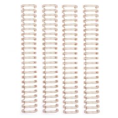   We R Makers Fém albumspirál 1" - 2,54 cm Rózsaarany / Rose Gold - Cinch Binding wires (4 db)