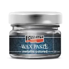   Metál színű viaszpaszták , Metallic Wax Paste / Grafit -  (20 ml)