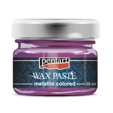 Metál színű viaszpaszták , Metallic Wax Paste / Metálmagenta -  (20 ml)