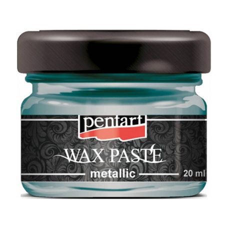 Metál viaszpaszták , Metallic Wax Paste / Teknőszöld -  (20 ml)