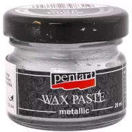   Metál viaszpaszták , Metallic Wax Paste / Ezüst -  (20 ml)