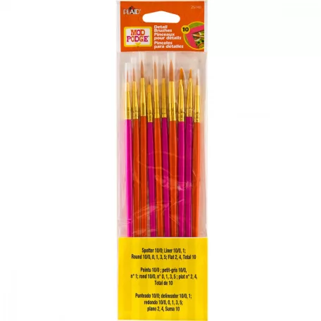 Ecset készlet , Mod Podge / Brush set -  (10 db)