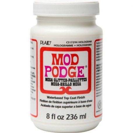 Mod Podge ® Mega Glitter CS17294, Mod Podge / Hologram - Intenzív csillogás (236 ml)