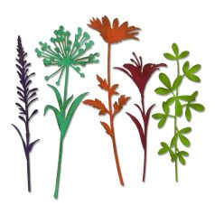   Vágósablon 664164, Sizzix Thinlits / Wildflower stems 2 - Tim Holtz (1 csomag)