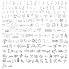   We R Makers USB mintakészlet - Heidi Swapp - USB Artwork Drive (1 db)