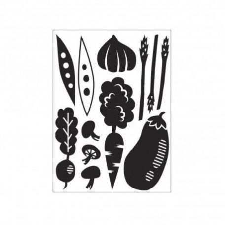 Domborító mappa , Darice Embossing Folder / Many vegetables (1 db)