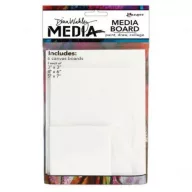   Media board , Dina Wakley MEDIA / 3"x3" / 4"*6" / 5"* 7" -  (6 db)