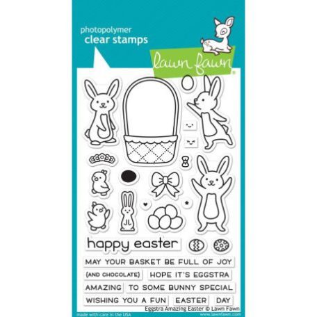 Szilikonbélyegző LF1884, Clear Stamps / Eggstra Amazing Easter -  (1 csomag)