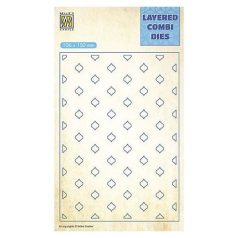   Vágósablon LCDE003, Layered Combi Dies / Eastern oval Layer C (1 db)