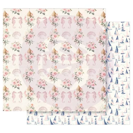 Scrapbook papír 12", Prima Marketing Golden Coast / Golden Feeling -  (1 ív)