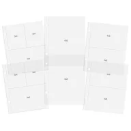   Simple Stories Albumtasak 6x8" Sn@p! - Sn@p! Pocket Pages Multi Pack (12 db)