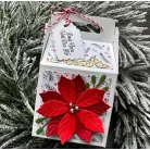 Pamut Zsineg Twist red/white Vivant Cord Cotton (50m)