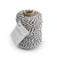 Pamut Zsineg 2mm / 50m, Vivant Cord Cotton / Twist black / white -  (1 db)