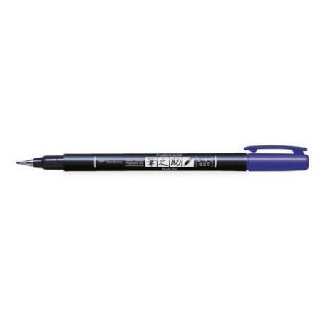 Színes ecsetfilc - Kemény hegyű , Tombow Brush pen Fudenosuke / Blue - Kék (1 db)