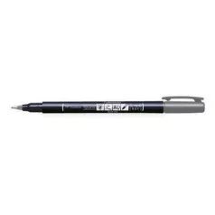  Tombow Fudenosuke színes ecsetfilc - Kemény hegyű Grey - Szürke (1 db)