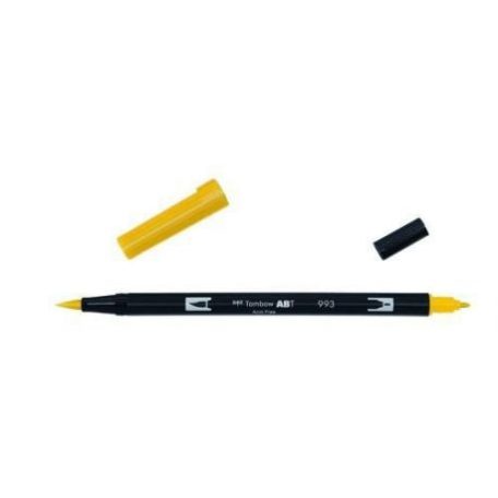 Tombow ABT Dual Brush Pen Kéthegyű filctoll - ABT-993 - chrome orange (1 db)