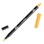 Tombow ABT Dual Brush Pen Kéthegyű filctoll - ABT-985 - chrome yellow (1 db)