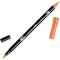 Tombow ABT Dual Brush Pen Kéthegyű filctoll - ABT-905 - red (1 db)