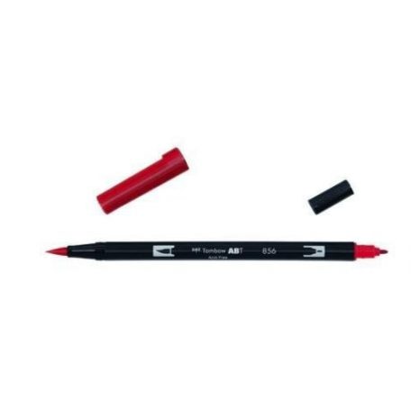 Tombow ABT Dual Brush Pen Kéthegyű filctoll - ABT-856 - chinese red (1 db)