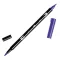 Tombow ABT Dual Brush Pen Kéthegyű filctoll - ABT-606 - violet (1 db)