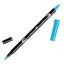 Tombow ABT Dual Brush Pen Kéthegyű filctoll - ABT-493 - reflex blue (1 db)