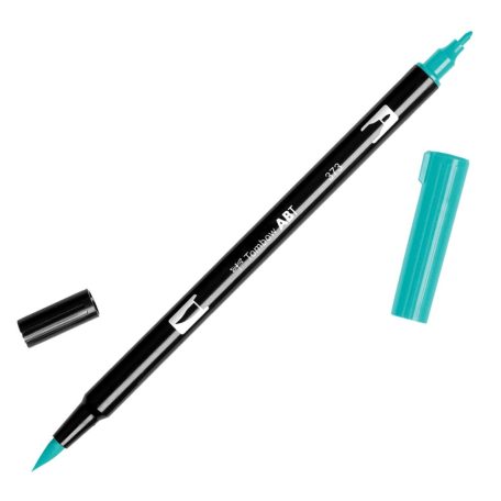 Tombow ABT Dual Brush Pen Kéthegyű filctoll - ABT-373 - sea blue (1 db)