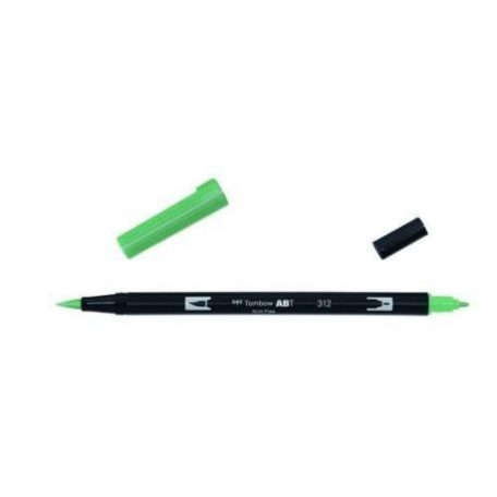 Tombow ABT Dual Brush Pen Kéthegyű filctoll - ABT-312 - holly green (1 db)
