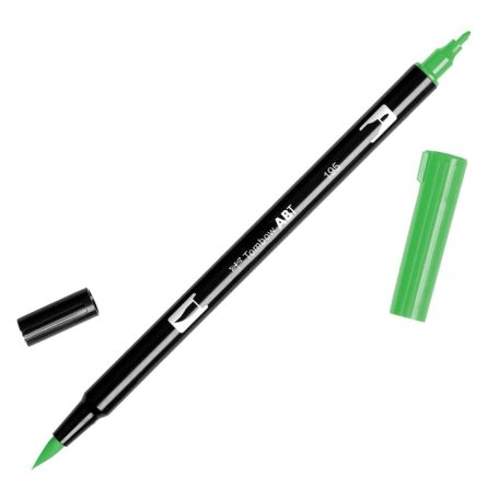 Tombow ABT Dual Brush Pen Kéthegyű filctoll - ABT-195 - light green (1 db)