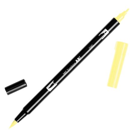 Tombow ABT Dual Brush Pen Kéthegyű filctoll - ABT-090 - baby yellow (1 db)
