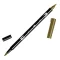 Tombow ABT Dual Brush Pen Kéthegyű filctoll - ABT-027 - dark ochre (1 db)