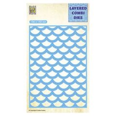   Vágósablon LCDW003, Layered Combi Dies / Waves Layer-C (1 db)