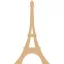 MDF Eiffel torony 30cm x 3mm, MDF / Eiffel toren (1 db)
