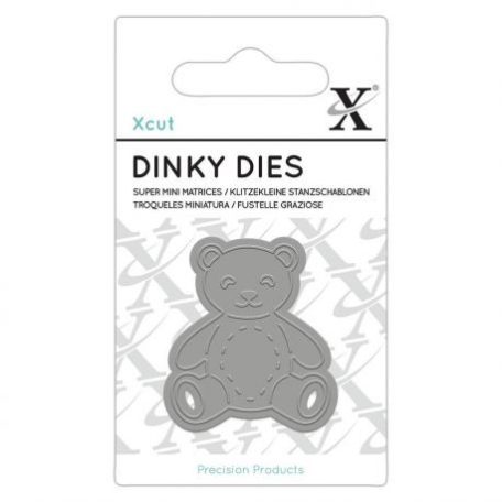 Vágósablon, Xcut Dinky Dies / Teddy Bear - Teddi maci (1 db)