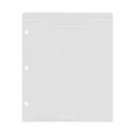   Lefűzhető tároló zseb 5 db, Tim Holtz stamp storage / 5 Sheets (1 csomag)