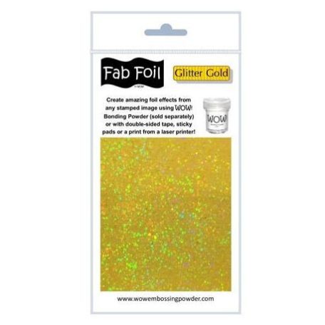 Fólia W216-GG15, Wow! Fabulous Foil / Glitter Gold -  (1 db)