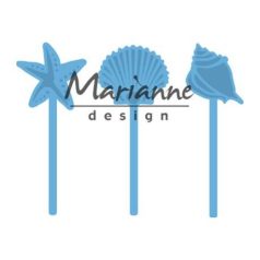   Vágósablon LR0602, Marianne Design Creatables / Sea shells pins -  (1 csomag)