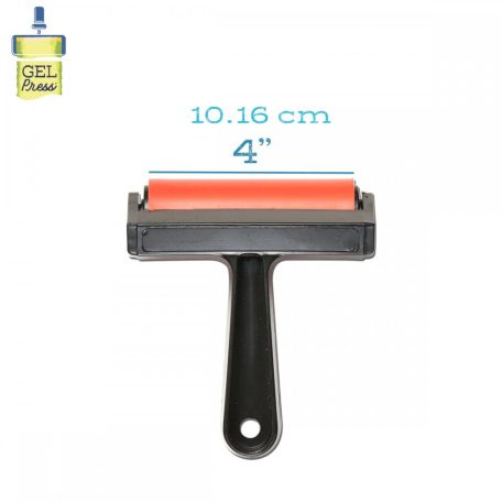 Gel Press festékhenger 4" (10cm) - Hard Rubber Brayer (1 db)