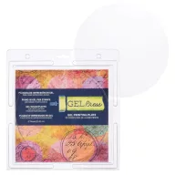   Gel Press géllemez - 8" (20cm) - Round - Kör - Gel Printing Plate (1 db)