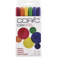   Grafikai filctoll készlet , COPIC Ciao marker / Elsődleges / Primary -  (6 db)