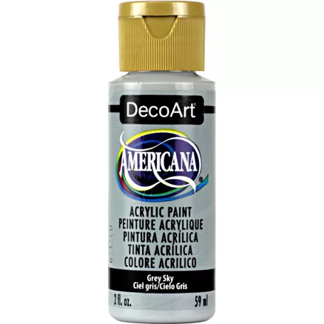 Akrilfesték matt 59ml - Grey Sky - DecoArt Americana® Acrylics (1 db)