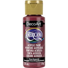   Akrilfesték matt 59ml - Deep Burgundy - DecoArt Americana® Acrylics (1 db)
